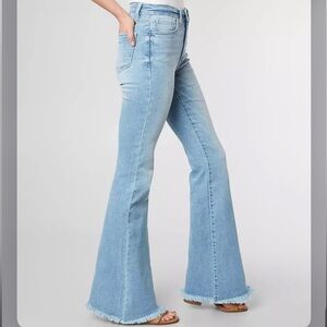 Kancan Signature High Rise Flare Stretch Jean